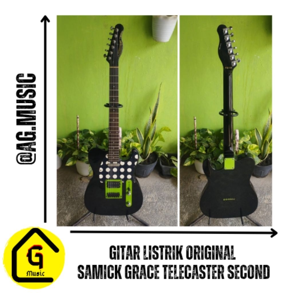 GITAR LISTRIK SAMICK ORIGINAL GRACE TELECASTER SECOND