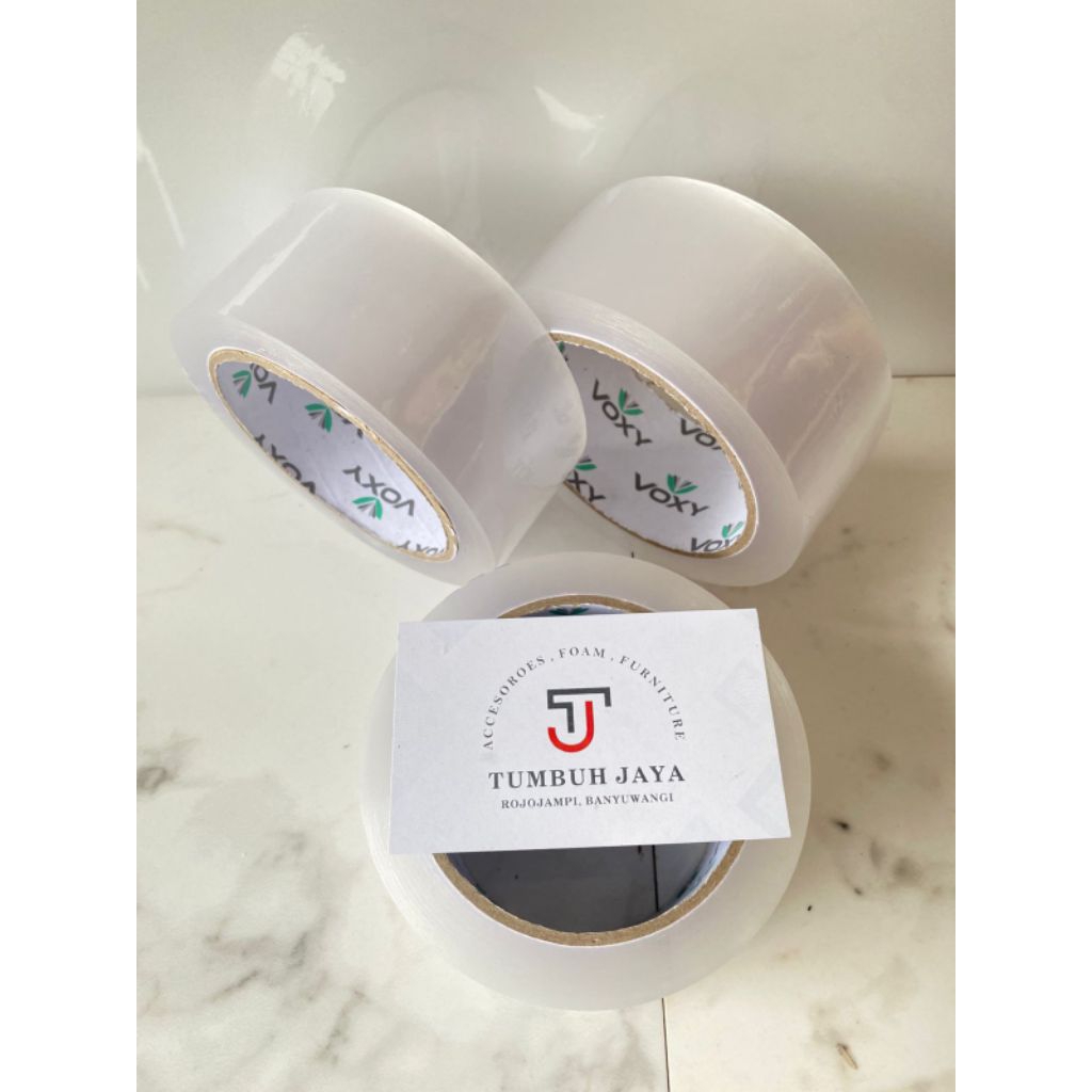 

Isolasi Bening Kuat merekat 45mm / Lakban /OPP tape