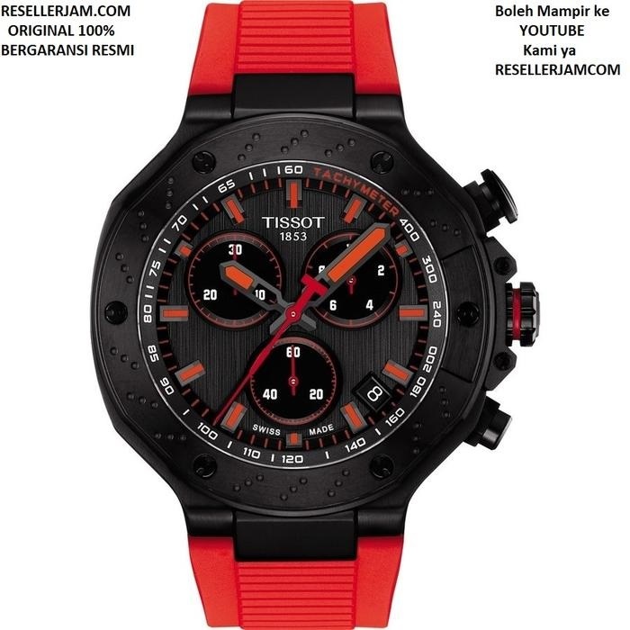 Jam Tangan Tissot T141.417.37.061.01 T-Race Quartz Chronograph Original