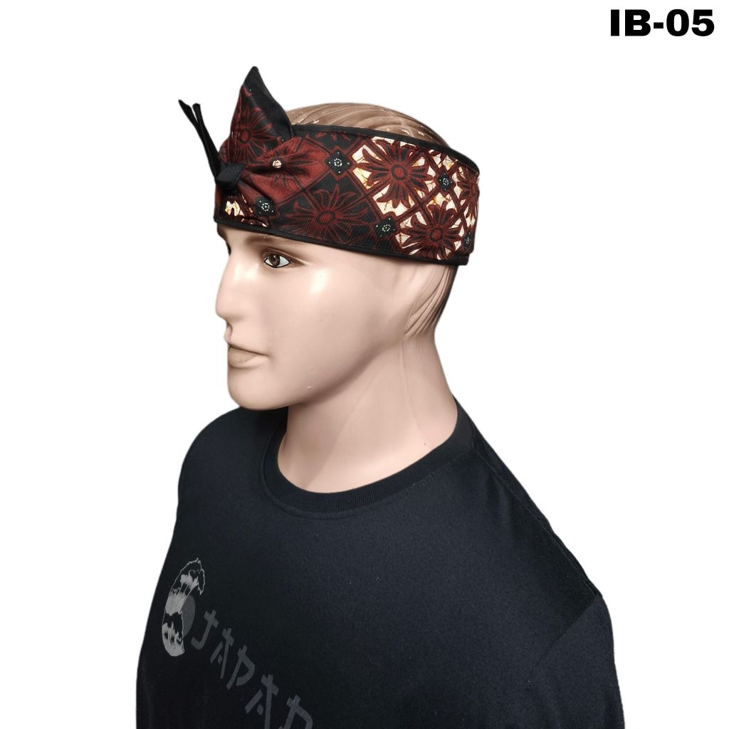 IKAT BOLONG BLANGKON TOTOPONG UDENG MOTIF BATIK JAWA SUNDA