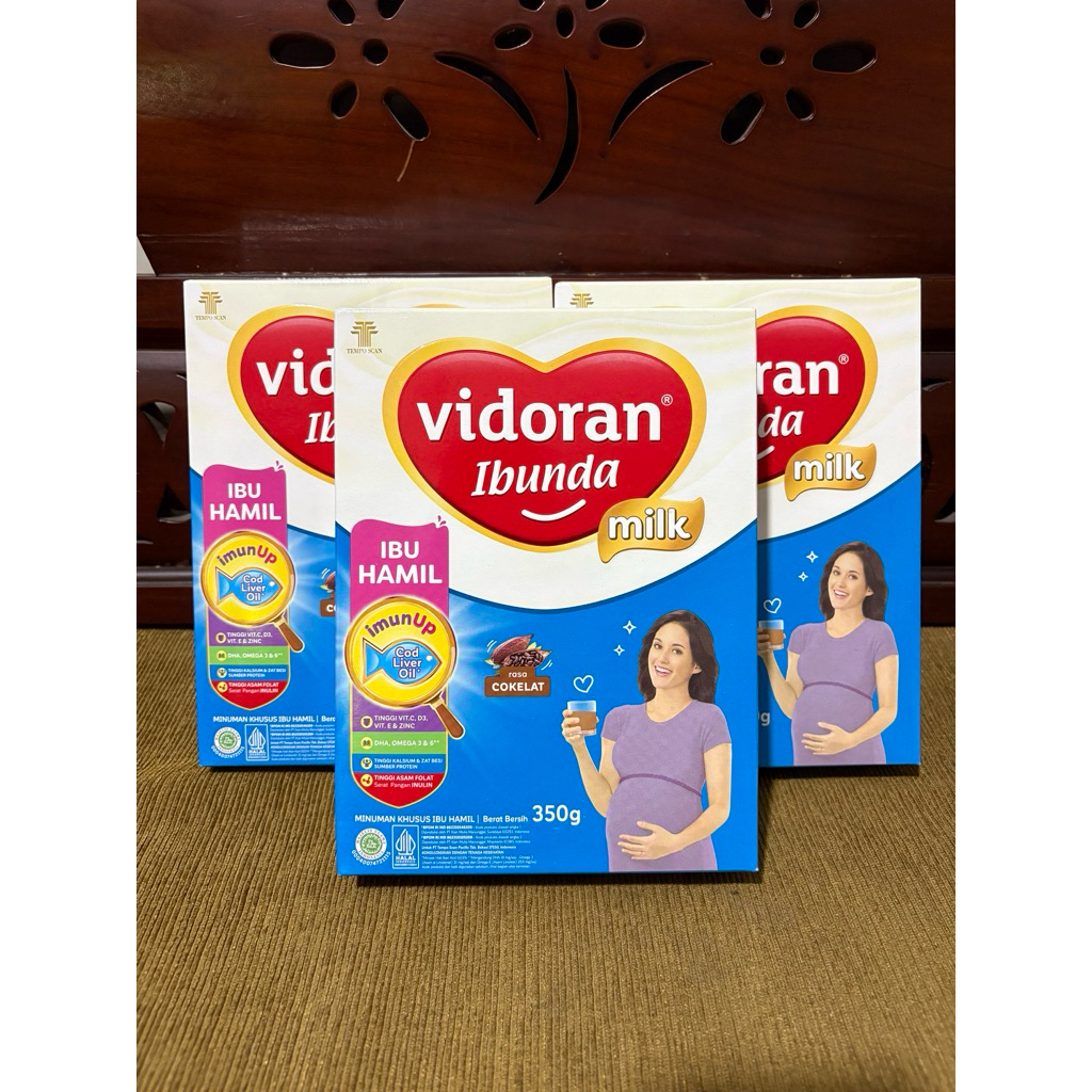 VIDORAN IBUNDA SUSU IBU HAMIL COKELAT 350 GR