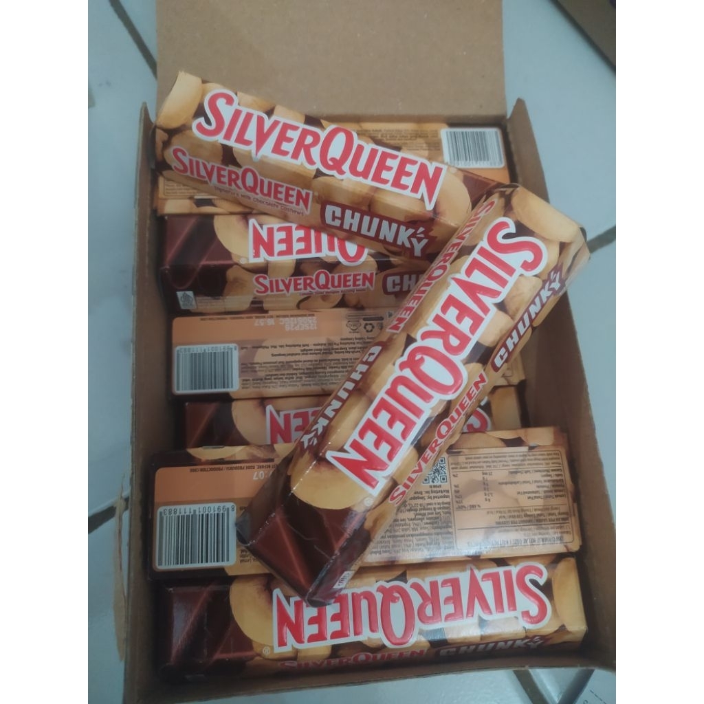 

coklat Silverqueen chuky mede 26gx12