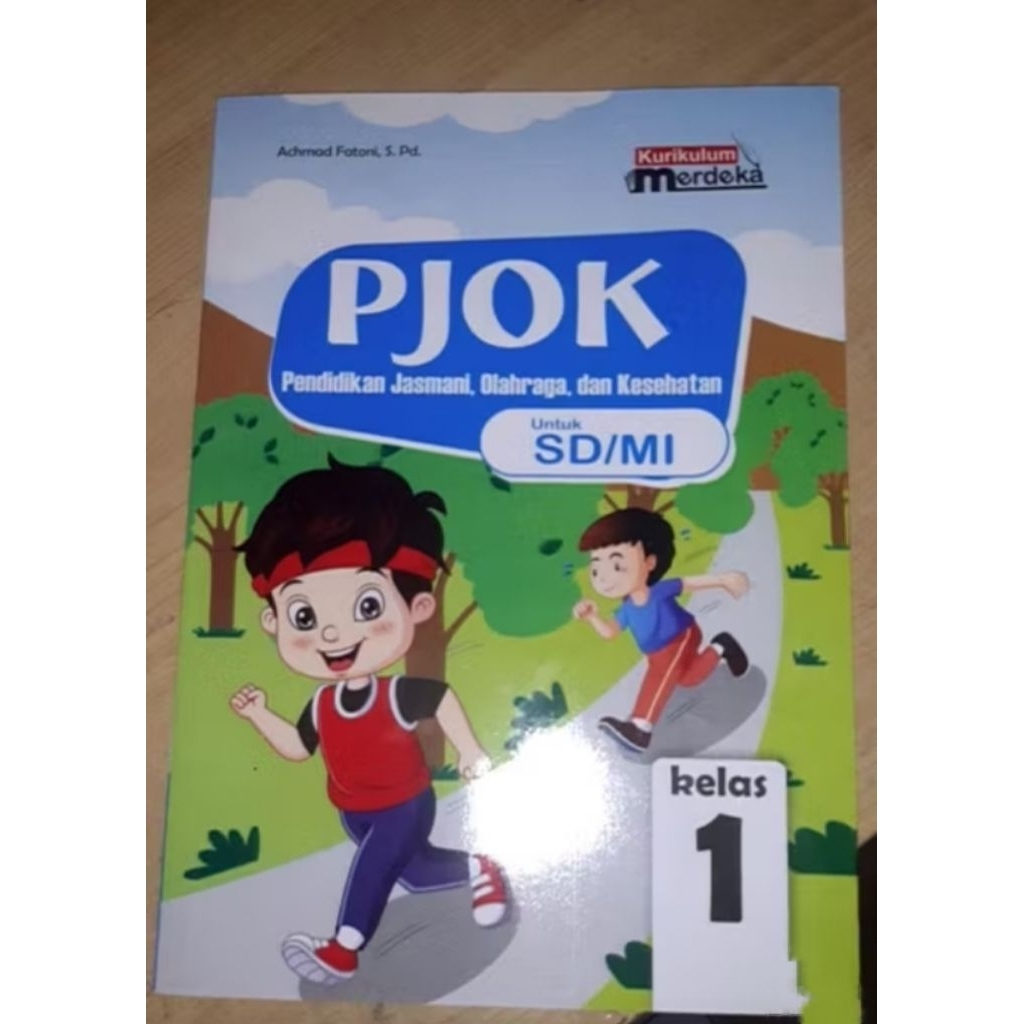 kitab PJOK kelas 1 bekas