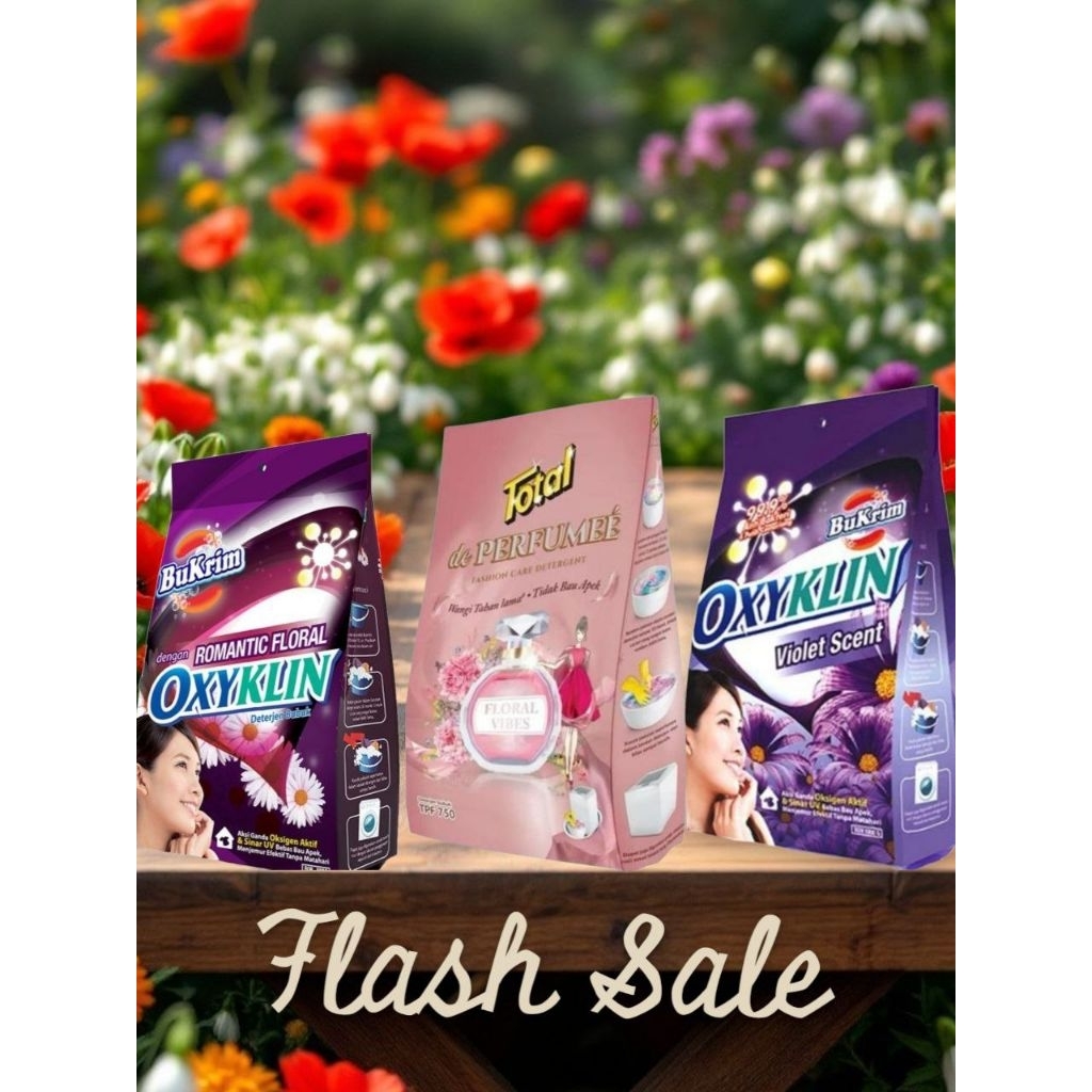 Bukrim Oxyklin Deterjen Bubuk 700g