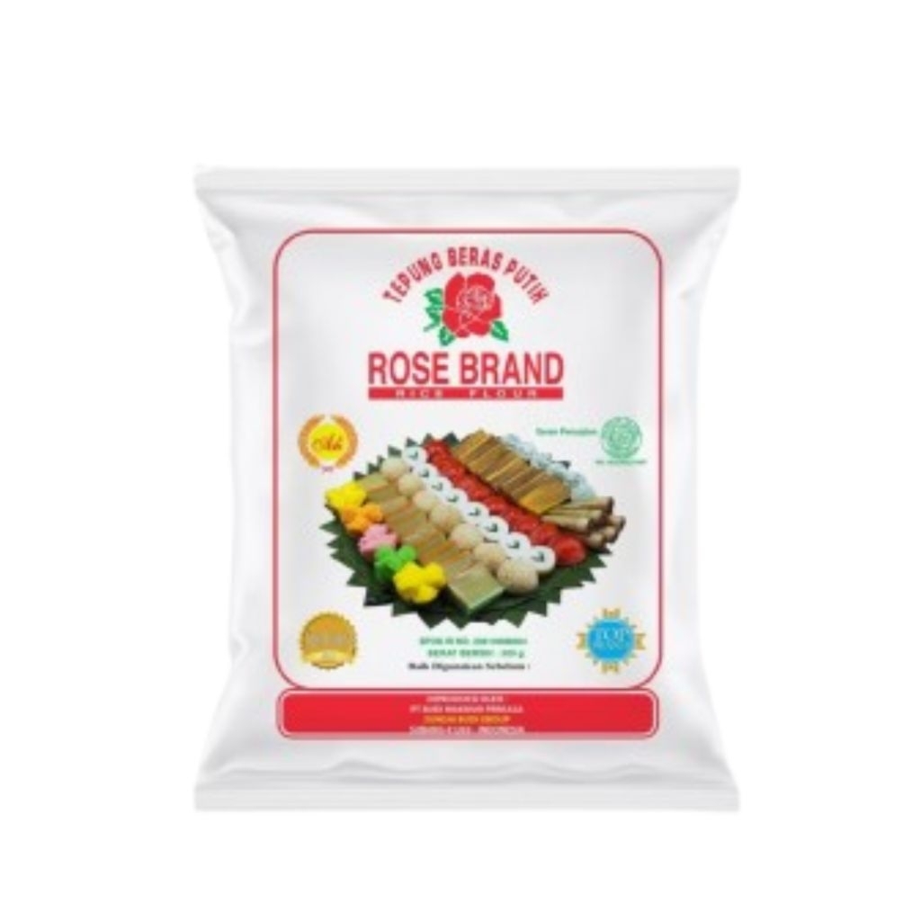 

Tepung Beras Putih Rose Brand 500 gram - ROSE BRAND