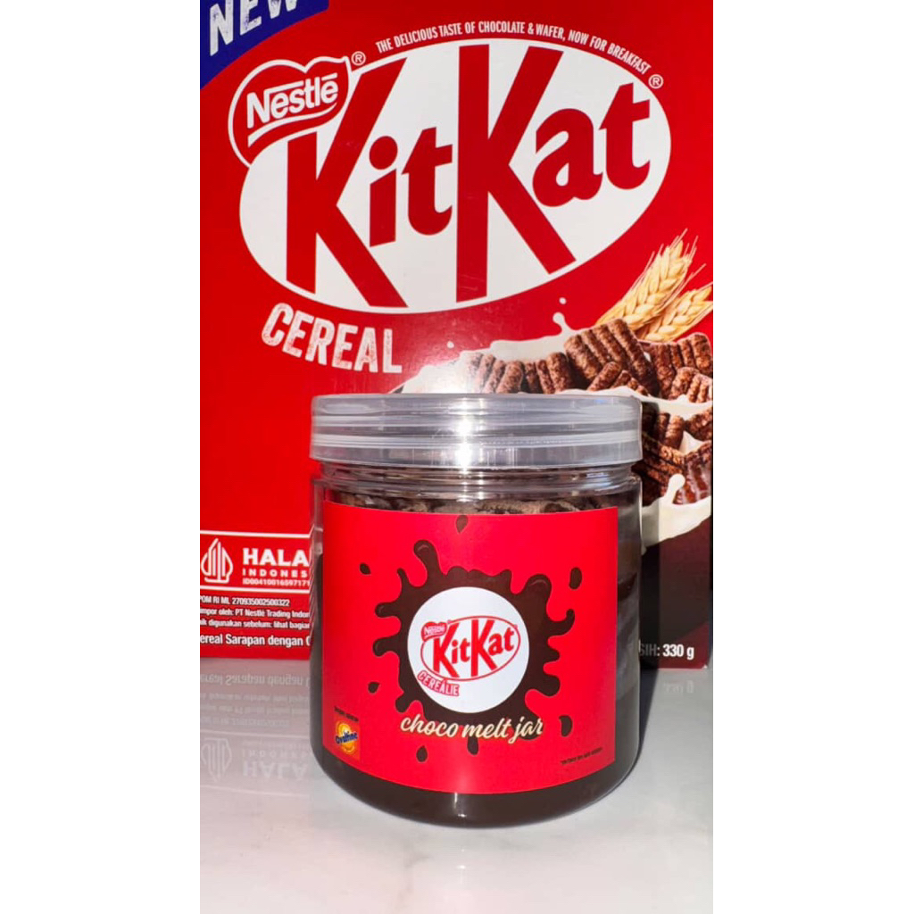 

kitkatchoco jar melt