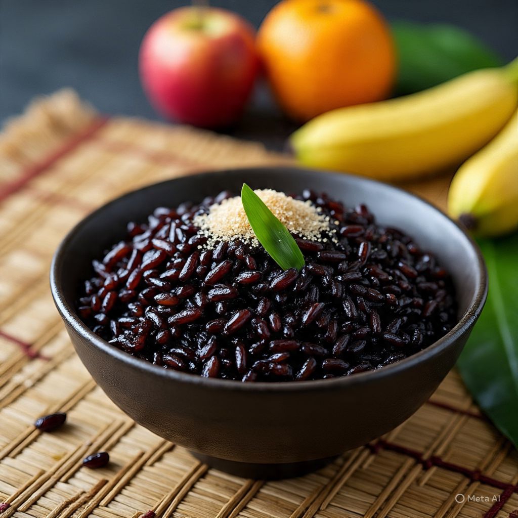 

Beras ketan hitam 500gram cocok untuk bubur dan aneka makanan