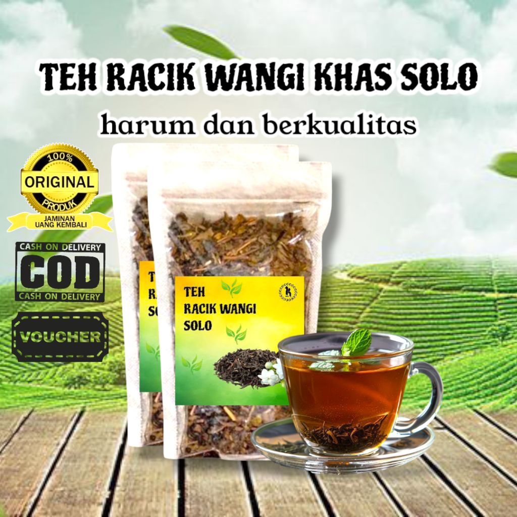 

teh racik solo 160 gram spesial teh solo fresh dan harum