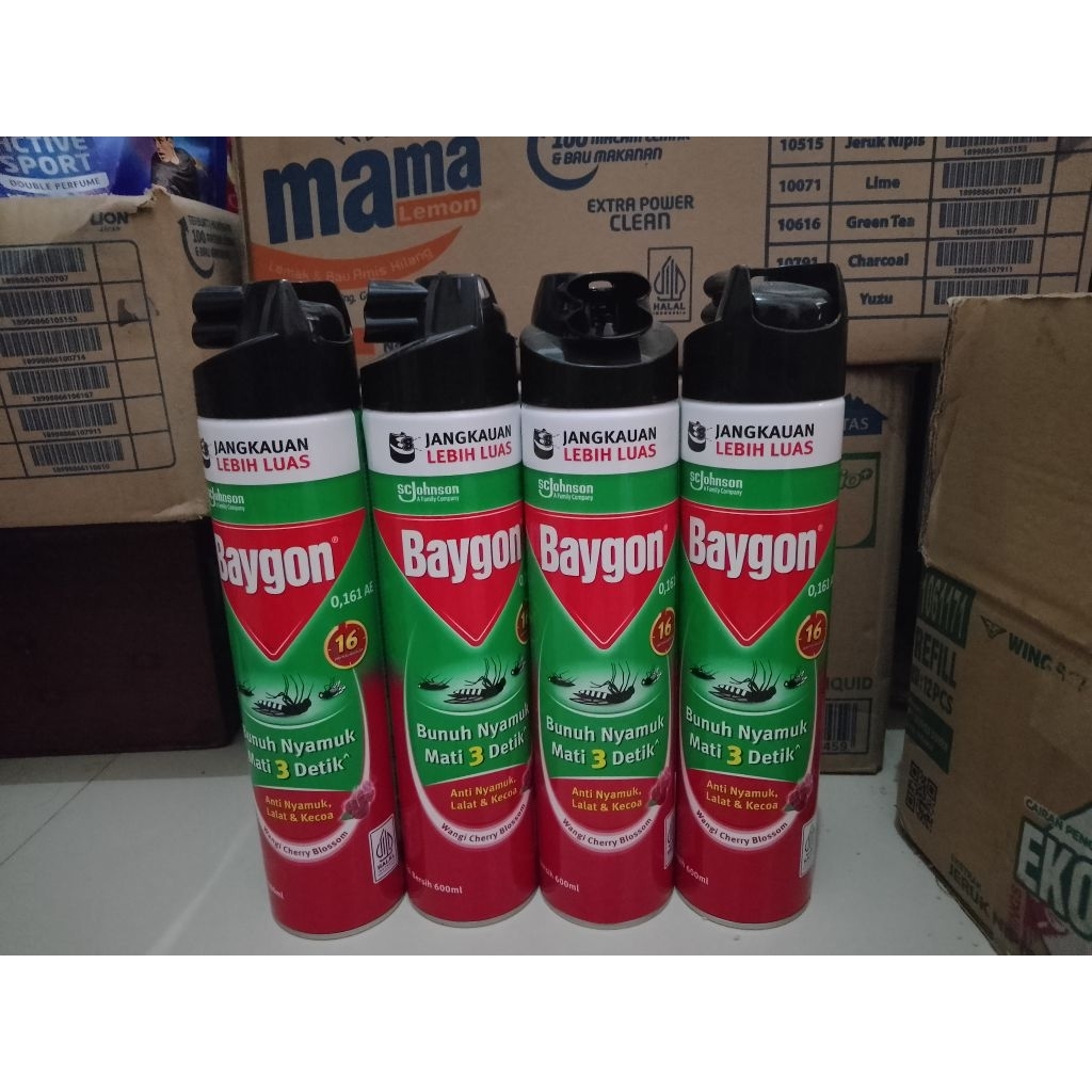 Baygon cherry blossom 600 ml