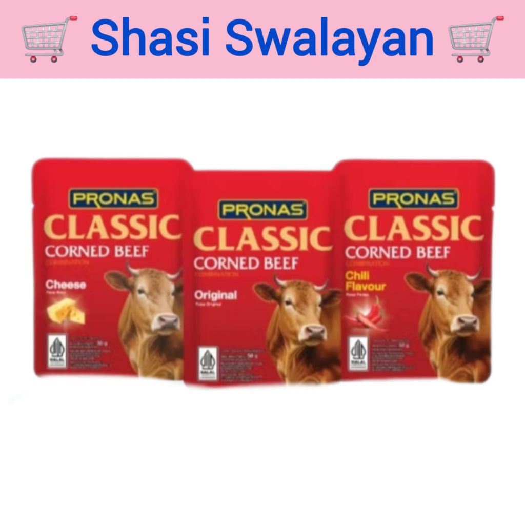 

PRONAS CLASSIC Kornet Sachet 50 gram