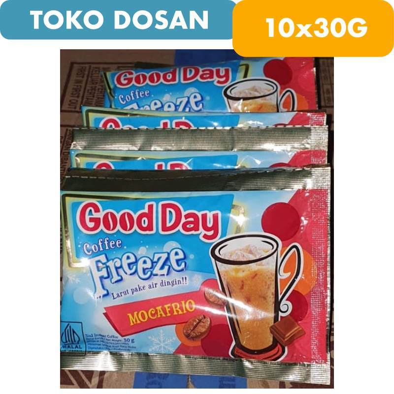 

Good Day Coffee Freeze MOCAFRIO Renceng 10pcs [Tanpa min pembelian]