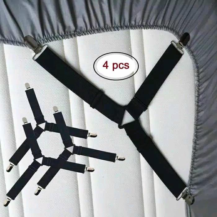 Penjepit Jepitan Sudut Sprei Kasur Anti Geser / Penjepit Sprei Anti Geser