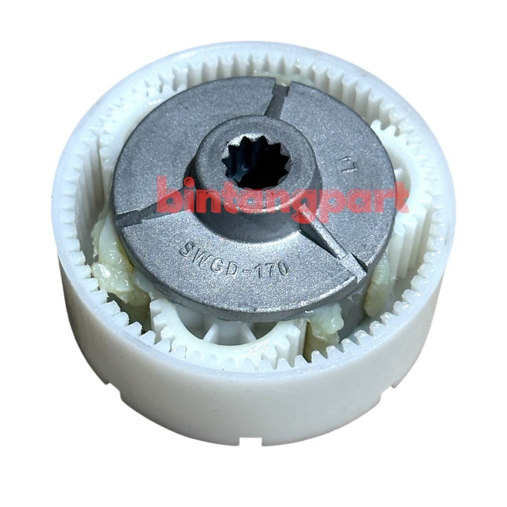 inti gear box mesin cuci LG 2 tabung original