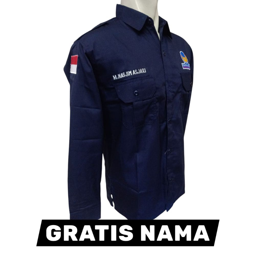 KEMEJA PARTAI NASDEM TERBARU/ KEMEJA NASDEM/ KEMEJA PARTAI