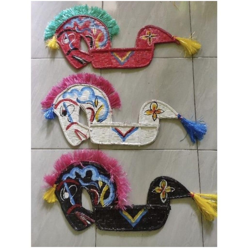 Mainan Anak Tradisional Kuda Lumping Kecil/ Jaranan/ Embleg Kecil