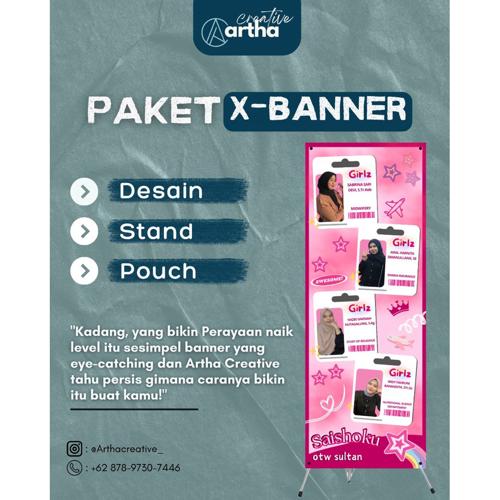 X-Banner Sidang