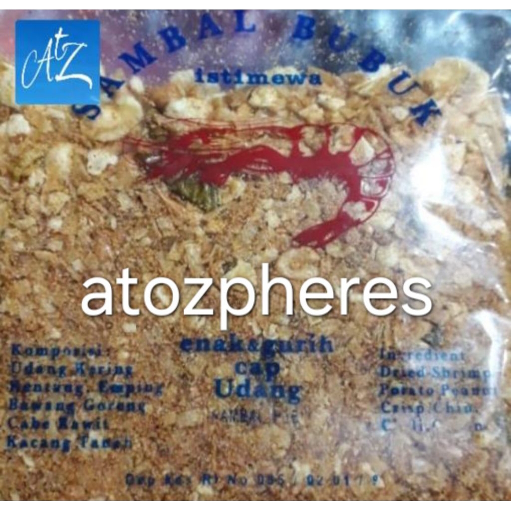 

Sambal ebi hebi bubuk ISTIMEWA 200g