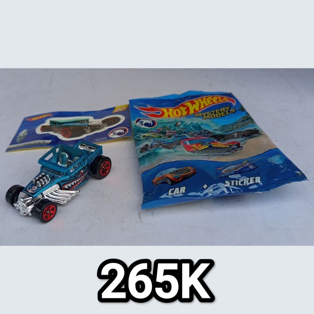 Hot Wheels Bone Shaker Loose Mystery Models Series 3 Biru Loose