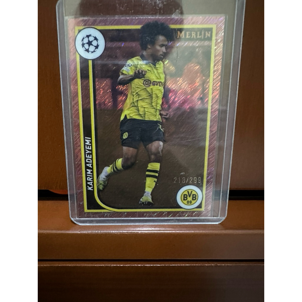 Karim Adayemi Limited Card 218/299 Merlin Card Topps