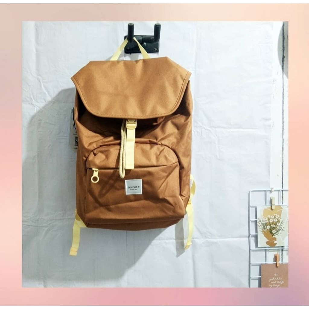 Exsport Amelia Yuna Brown Backpack
