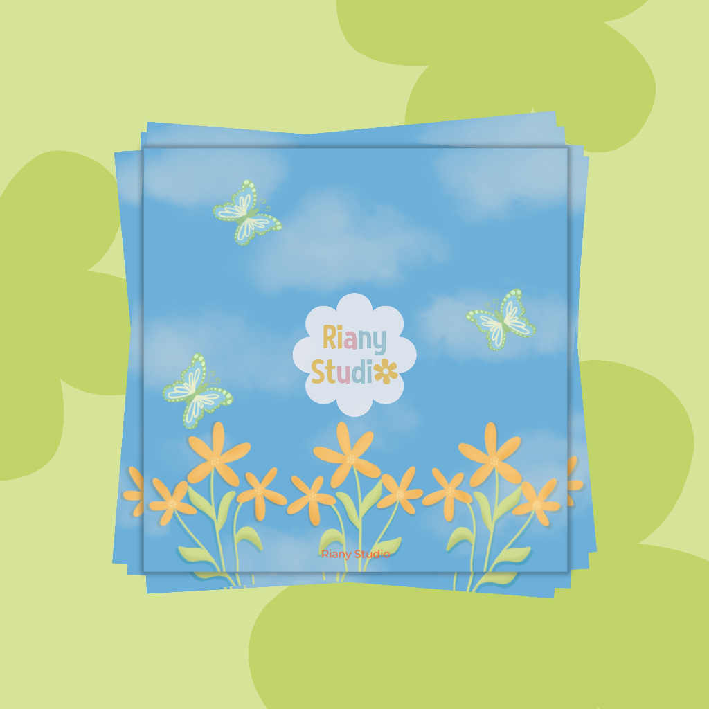 

Riany Studio - Memopad Fairy Garden 7x7