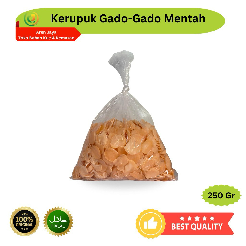 

Kerupuk Udang Bawang Gado Gado Mentah Dacil Unyil Untuk Tahu Campur Kemasan Repack Kiloan 250 Gr 500 Gr 1 Kg Original