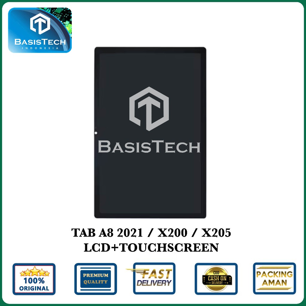 LCD SAMSUNG TAB A8 2021 - X200 - X205 +TOUCHSCREEN - ORI