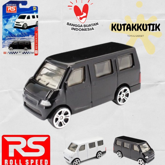 Belanja Mantap Mainan Mobil MPV Mini Bus Van Indonesia Diecast RS Roll Speed 164 Mobil Daihatsu Gran