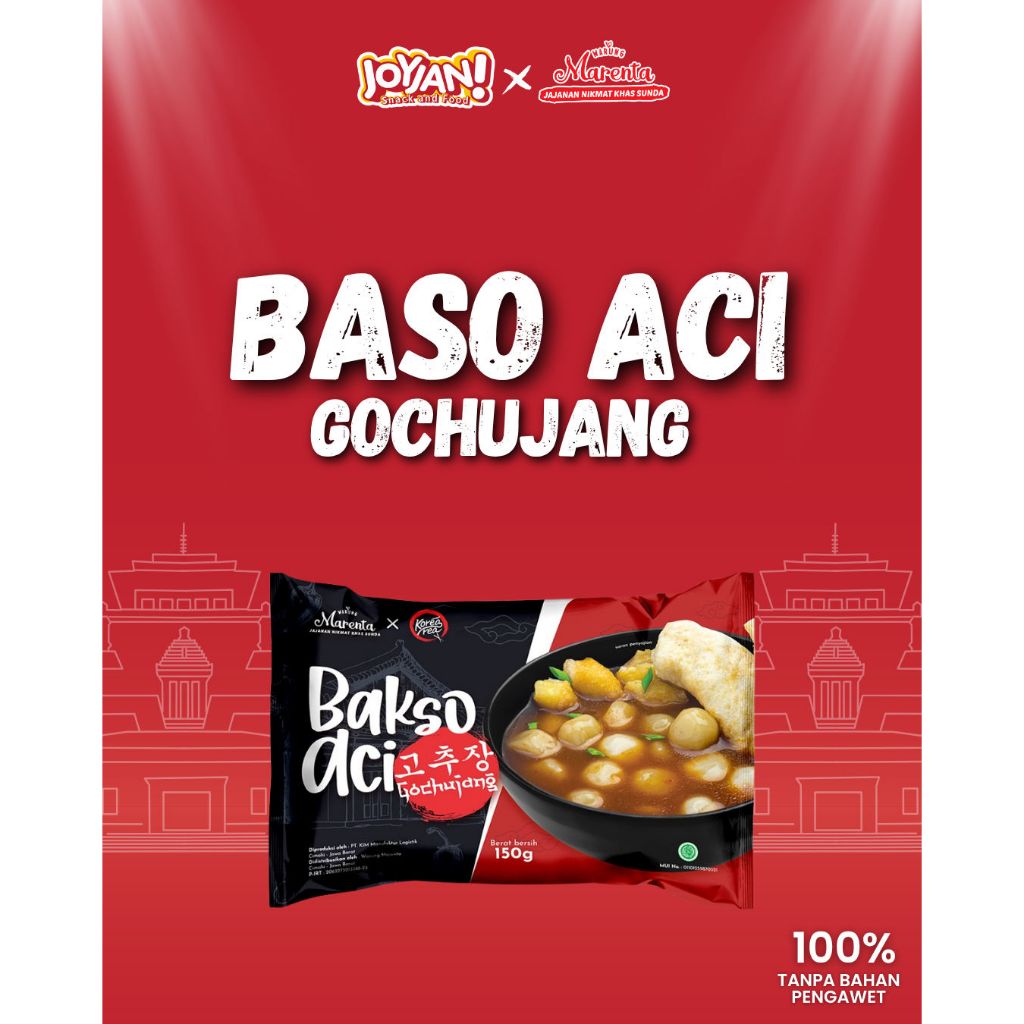 

Joyjan X Warung Marenta Bakso Aci Gochujang (150)