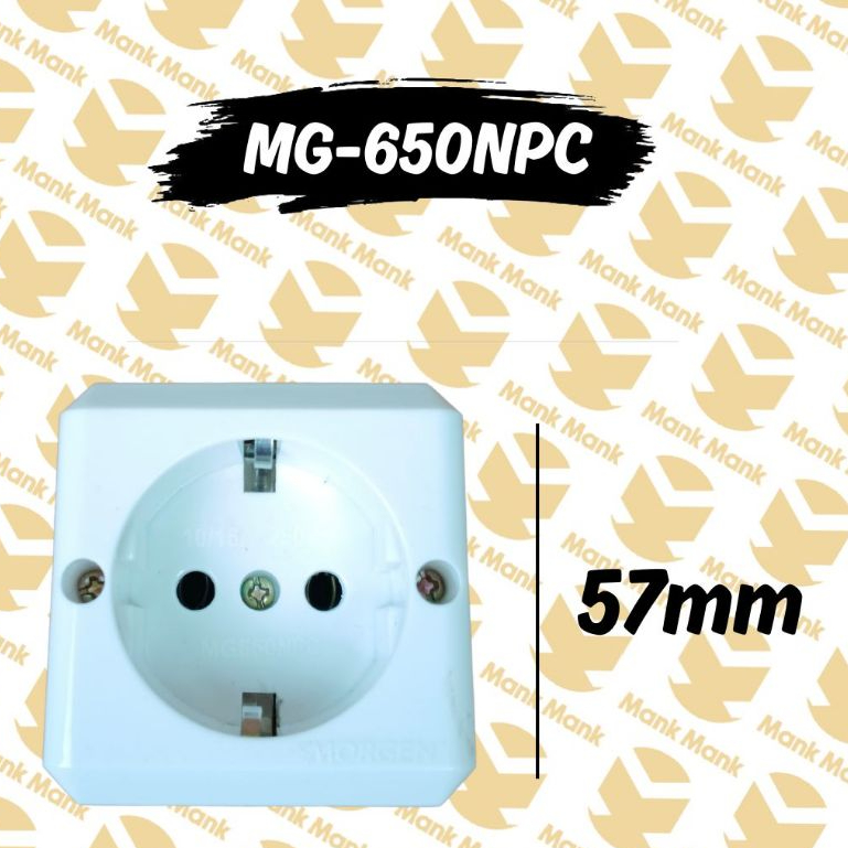 Morgen (MG650NPC) Stop Kontak Dan Saklar Morgen