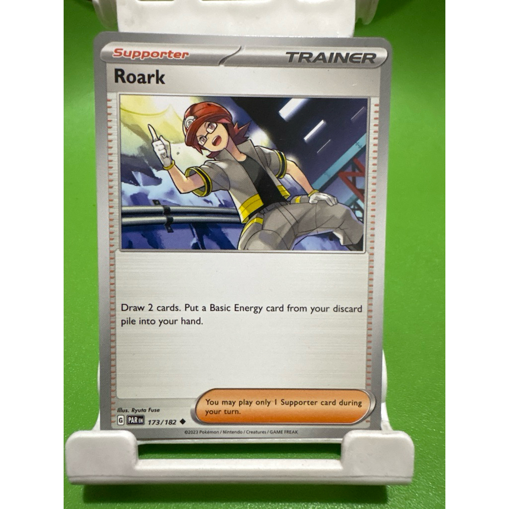 kartu pokemon original common roark par 173/182