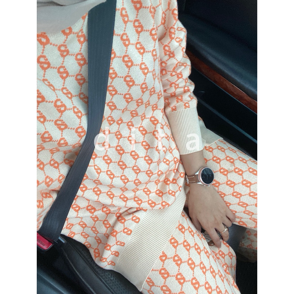 PRELOVED BS BJ The Signature Comfy Set Benang Jarum Buttonscarves