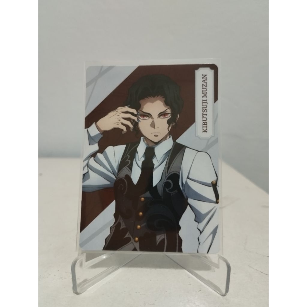 Family Mart x Demon Slayer Kibutsuji Muzan / Kartu Family Mart Demon Slayer Bad Demon Muzan