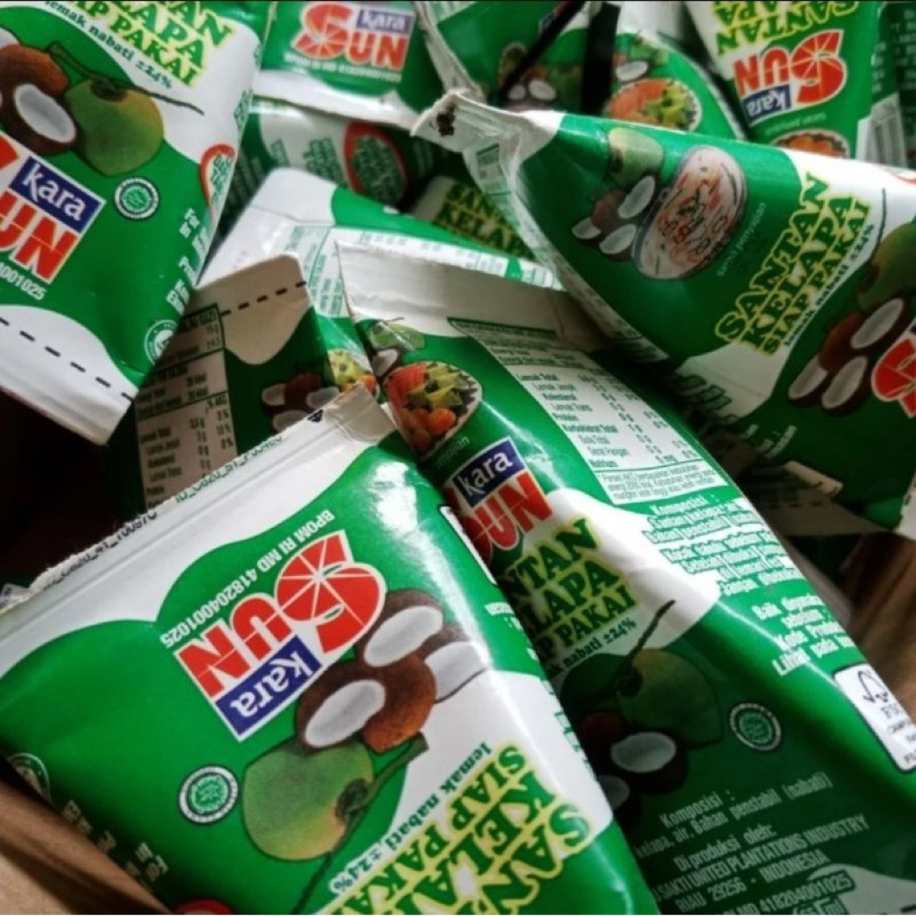 

sun kara santan siap pakai 65ml