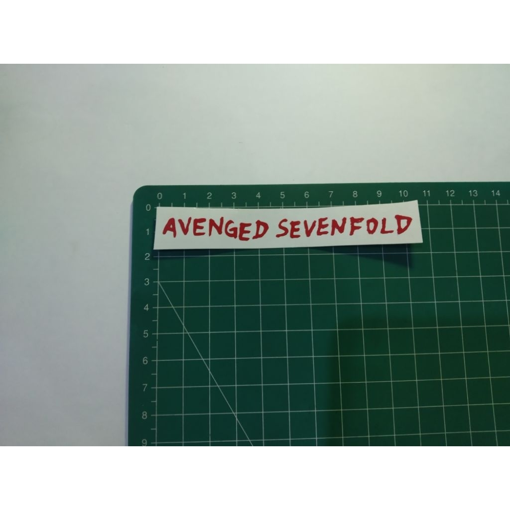

stiker cutting avenged sevenfold