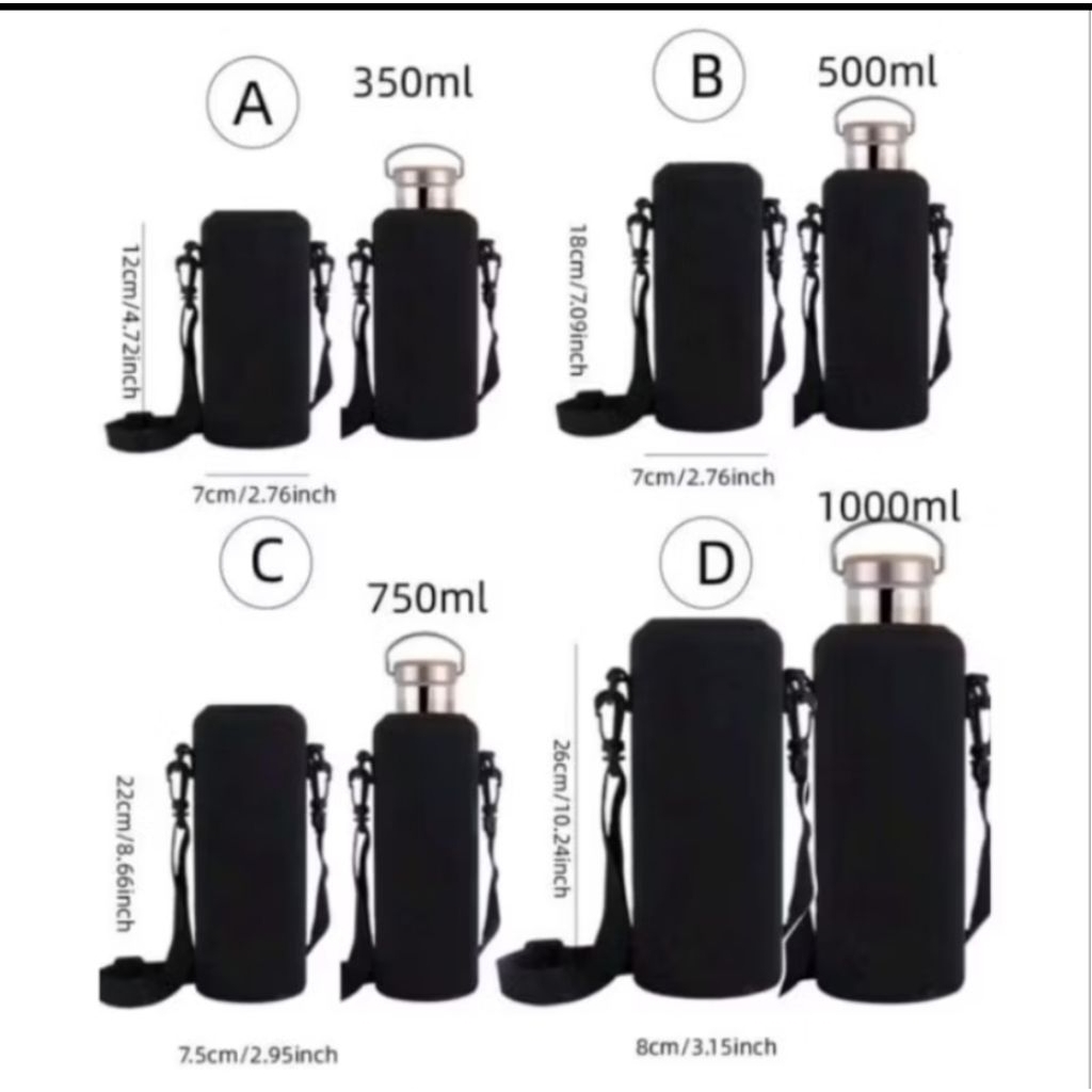 Tas botol Tas Pembawa Botol Minuman Selempang