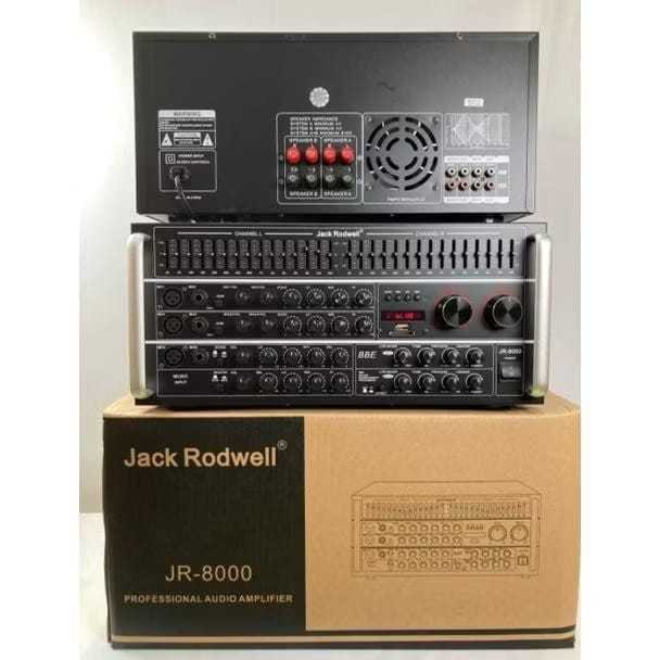 Power Amplifier Ampli Jack Rodwell JR 8000 Second