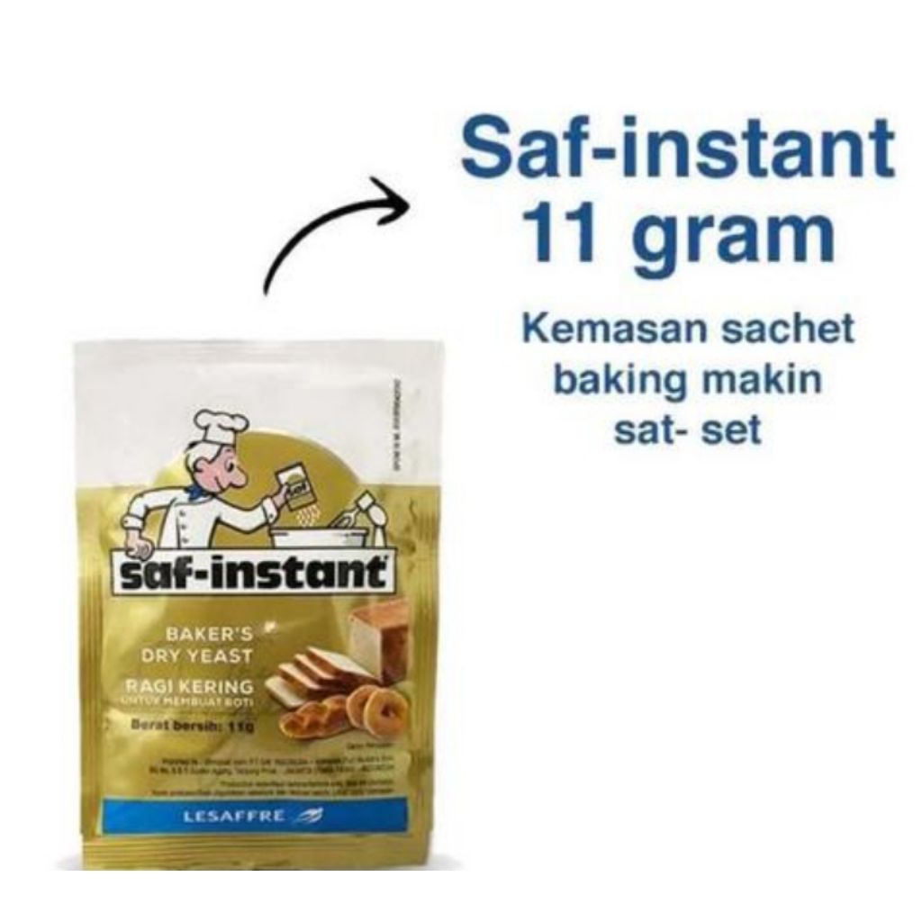 

Sat Instan Saset 11gr [PER 1 PCS] / Saft Kering / Ragi Instan / Ragi Roti / Ragi Donat