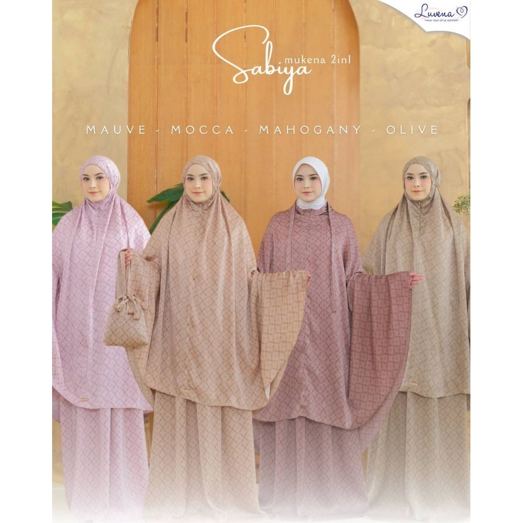 MUKENA SABIYA 2in1 | LUVENA