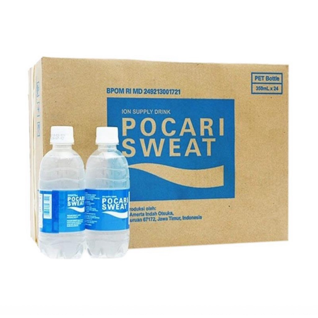 

Pocari Sweat 350ml – 1 Karton Isi 24 Pcs | Minuman Isotonik Penyegar Tubuh Pengganti Ion Cairan Tubuh Elektrolit Sehat Segar Praktis Cocok Untuk Olahraga Aktivitas & Keseharian