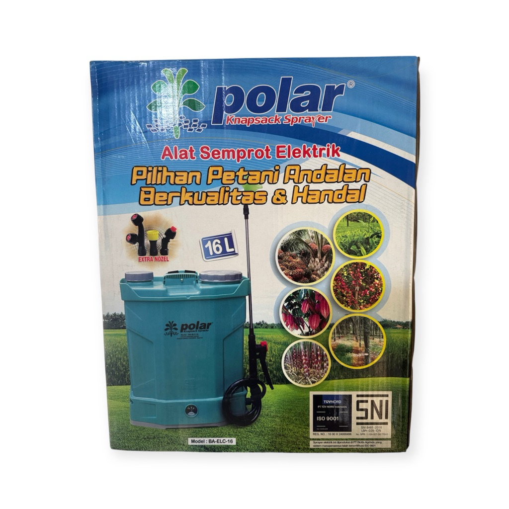 Tanki Elektrik Tanki Semprot Listik Polar 16 Liter