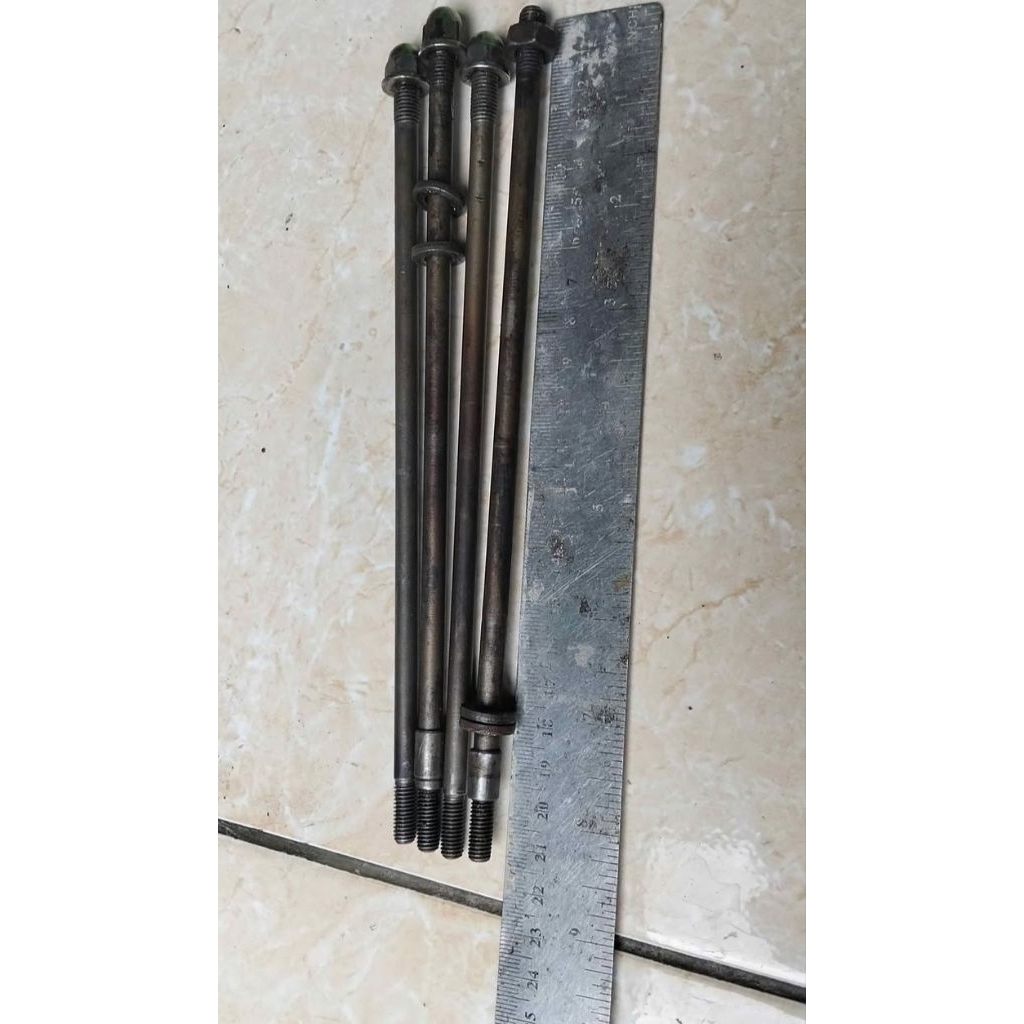 baut ancer / baut tusuk sate copotan mesin bangau
