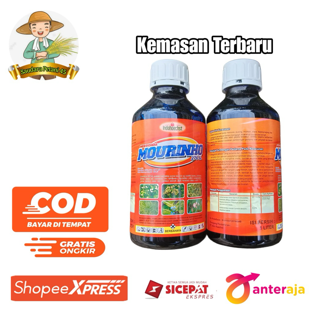 Herbisida Mourinho 276SL 1 Liter Pembasmi Rumput