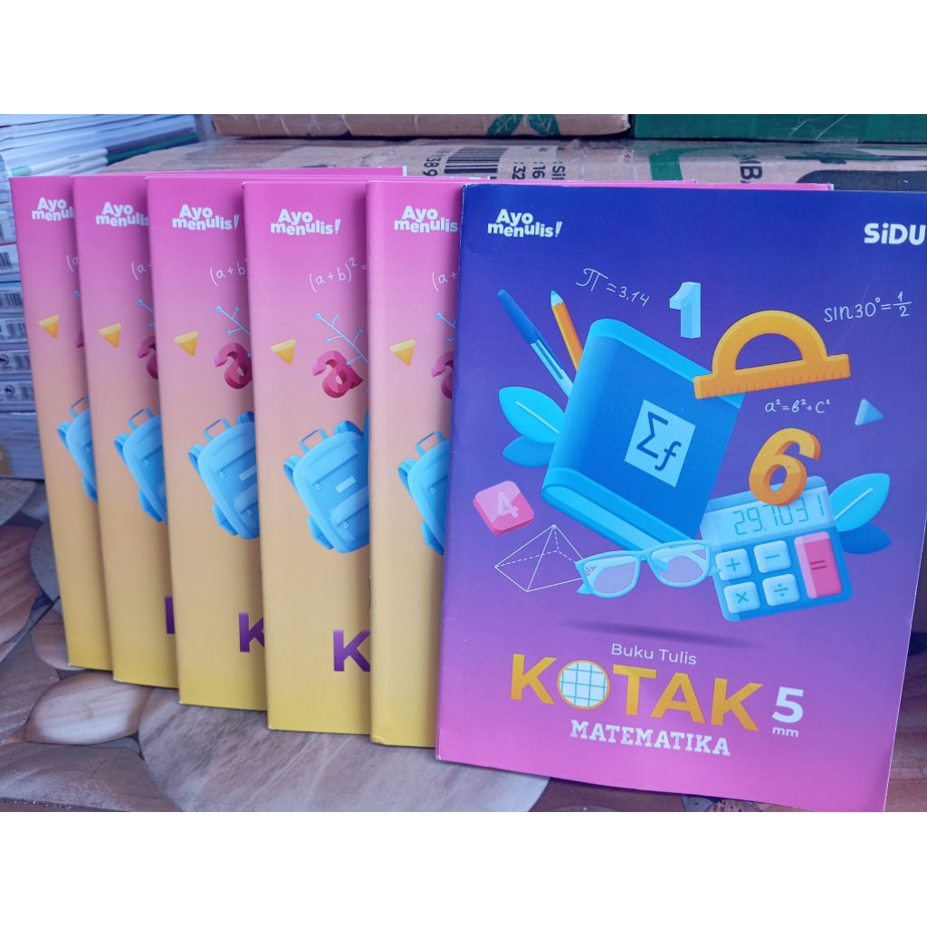 

BUKU TULIS SIDU KOTAK 5mm MATEMATIKA 38 lembar harga eceran murah