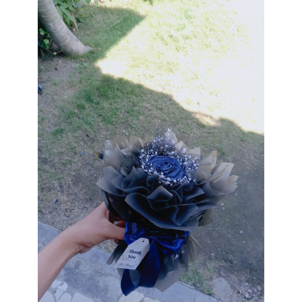 

bouquet pita satin 1tangkai gembul