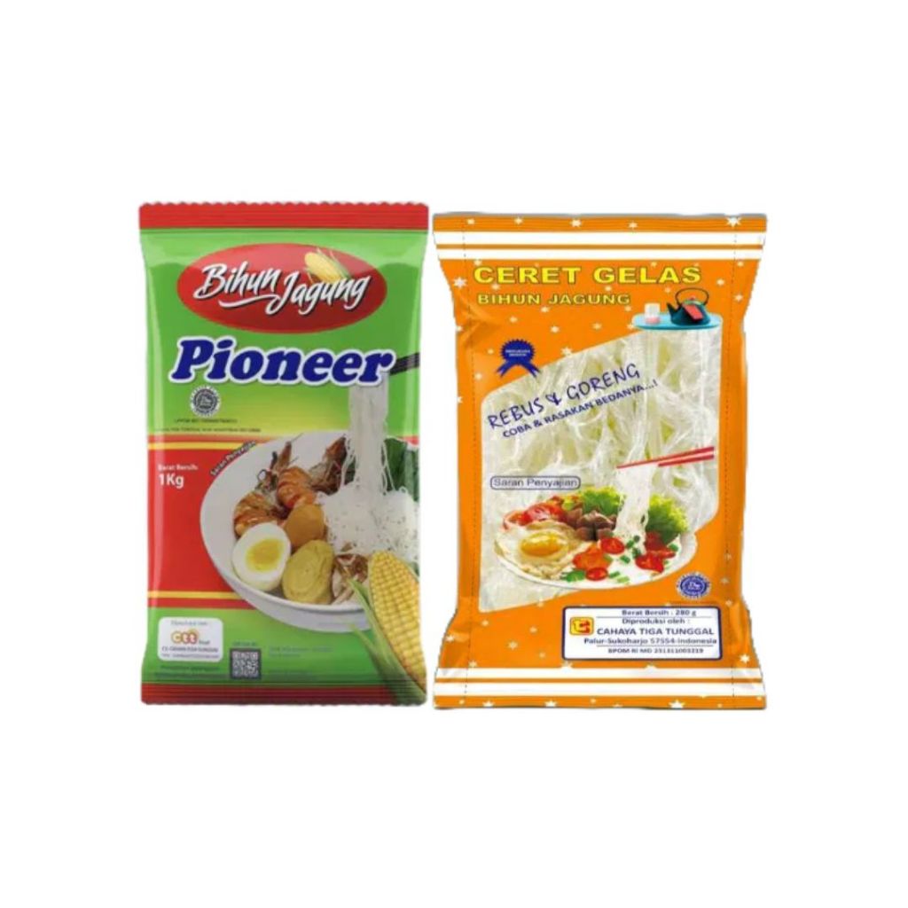 

Pioneer Bihun Jagung Isi 1KG & 280GR
