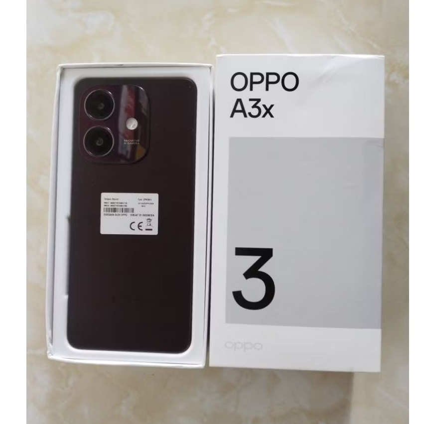 Oppo A3x 4/64 bekas fullset