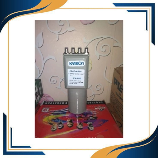 LNB C Band 4 Output Quatro - 1 Satelit 4 Receiver Dekoder