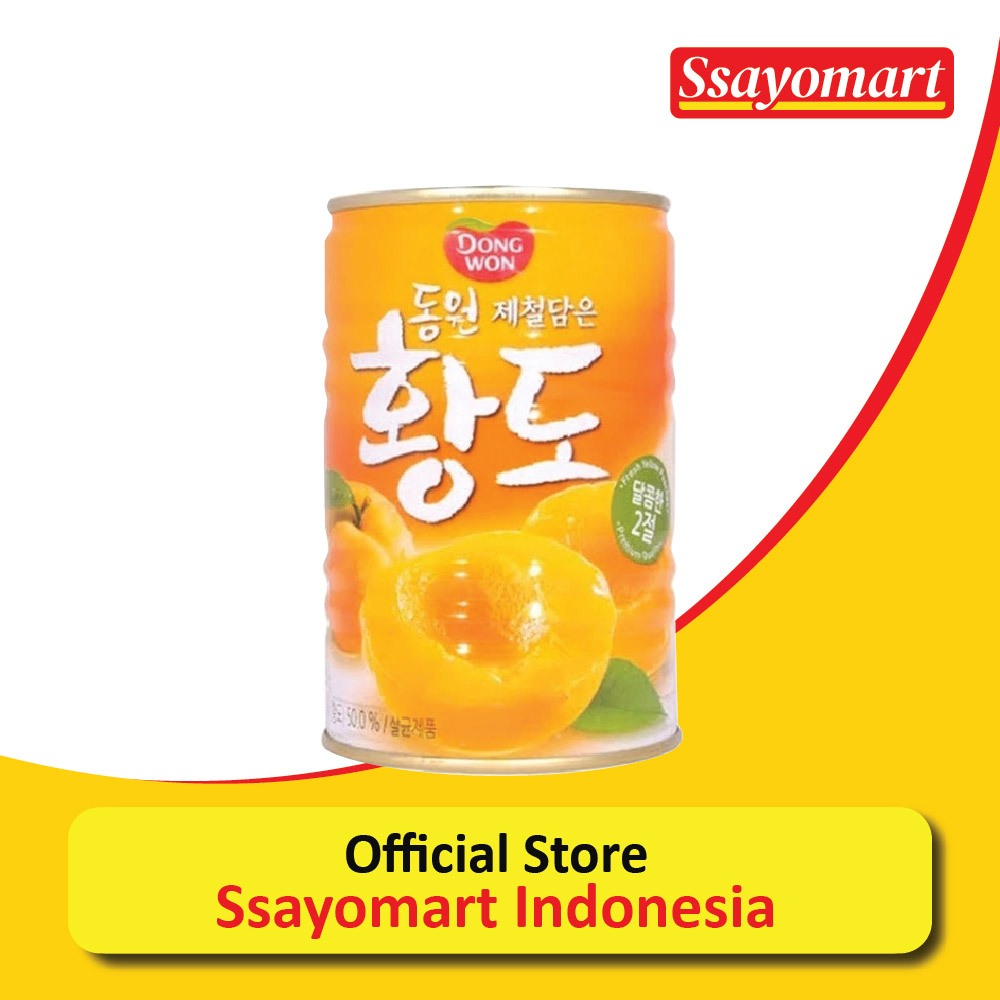 

Dongwon Canned Yellow Peach - 400g