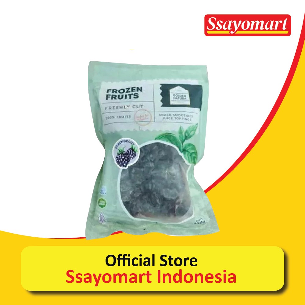 

Golden Natura Indonesia - Blackberry | Premium Frozen Fruits 450g
